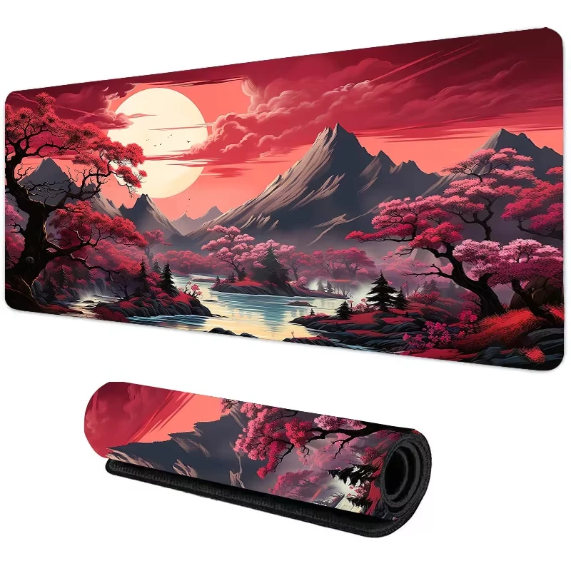 Gaming Keyboard Tactile - Силиконовый игровой коврик для мыши Sunset