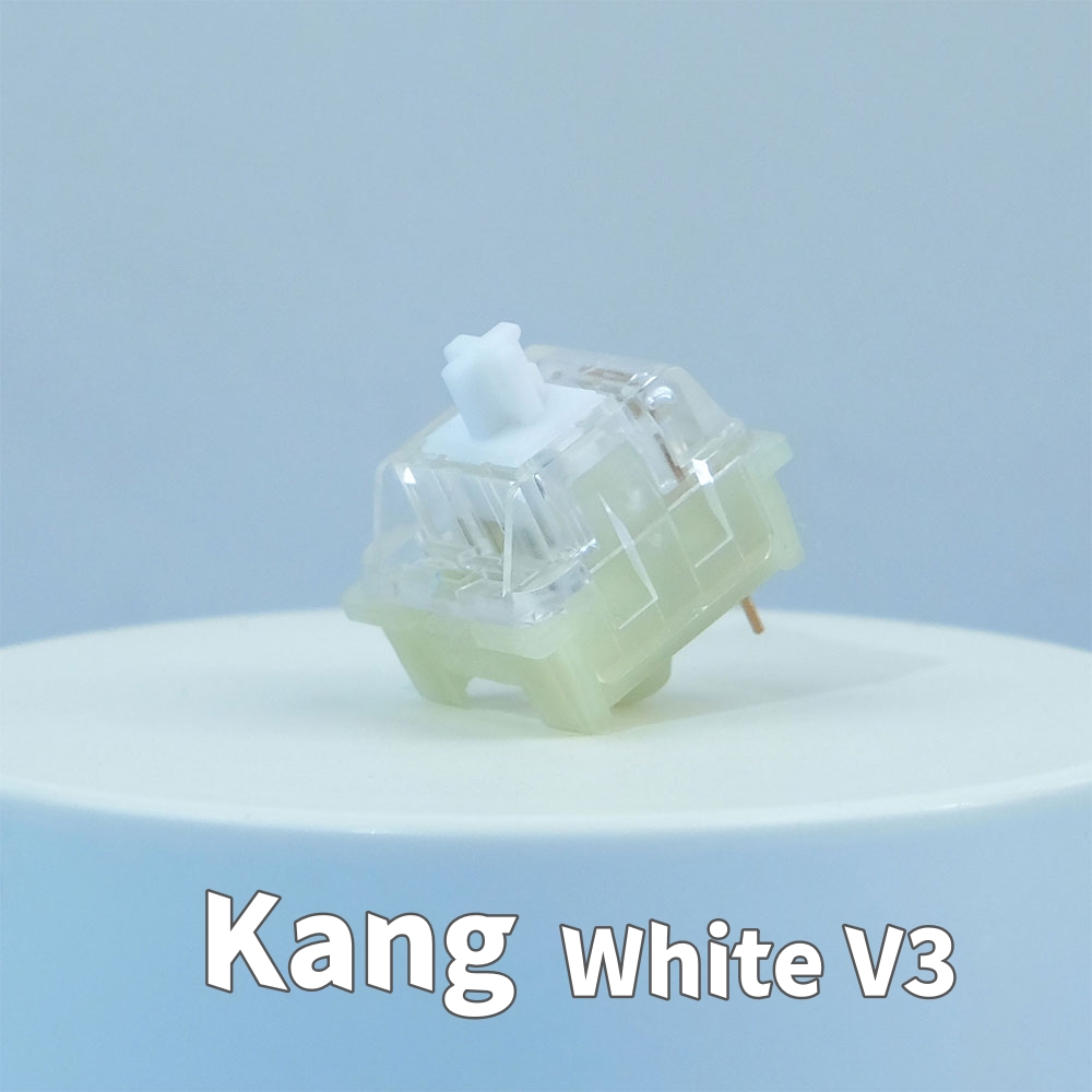 Gaming Keyboard Ergo - KTT Kang White V3 переключатели механическая