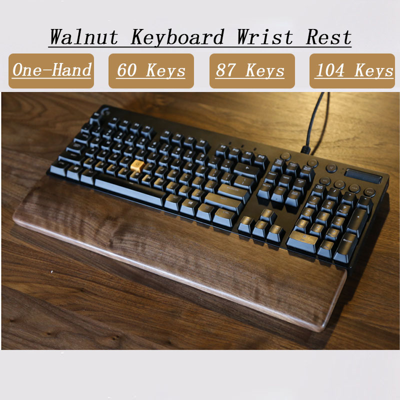 Gaming Keyboard Number Pad - Подставка под запястье из дуба орехового