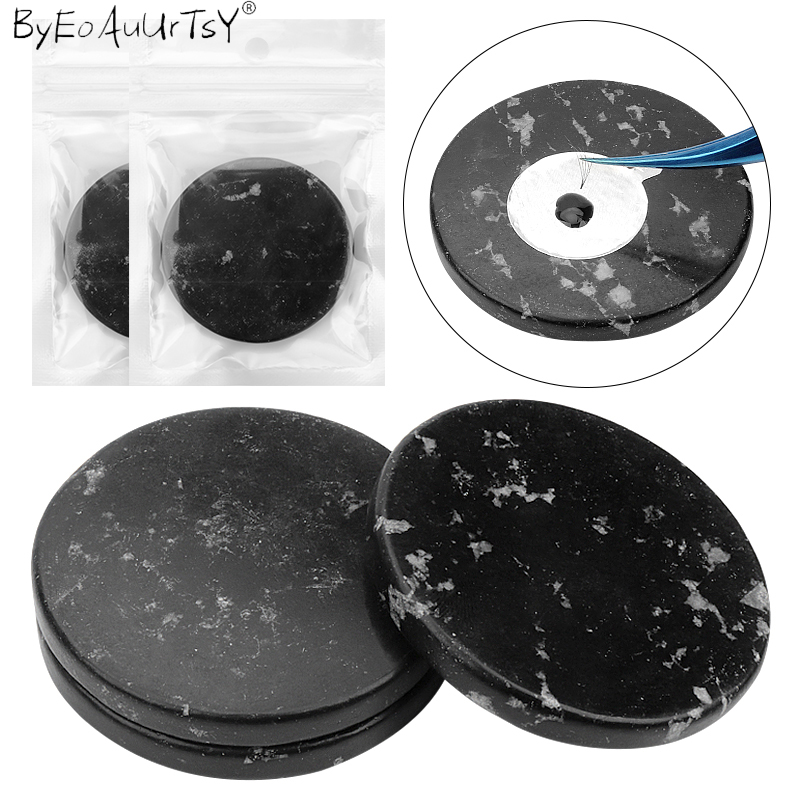 Gasket Mount Kit - Черная прокладка для прививки ресниц, круглый