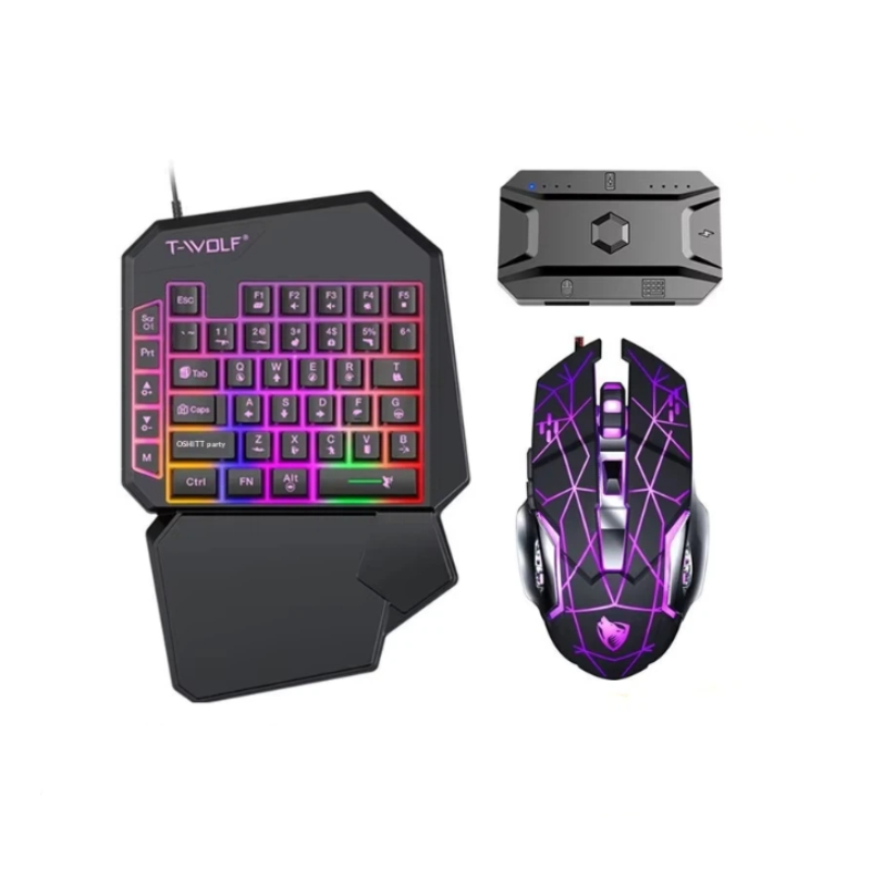 Gaming Keyboard And Mouse For Xbox - Игровой набор T-Wolf Tf950 5 в