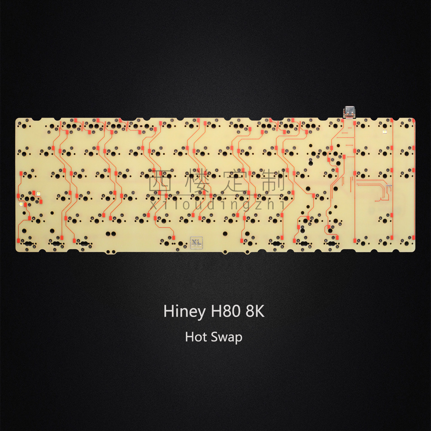 Hot Swap Pcb - 8K плата Hotswap PCB Hiney H80