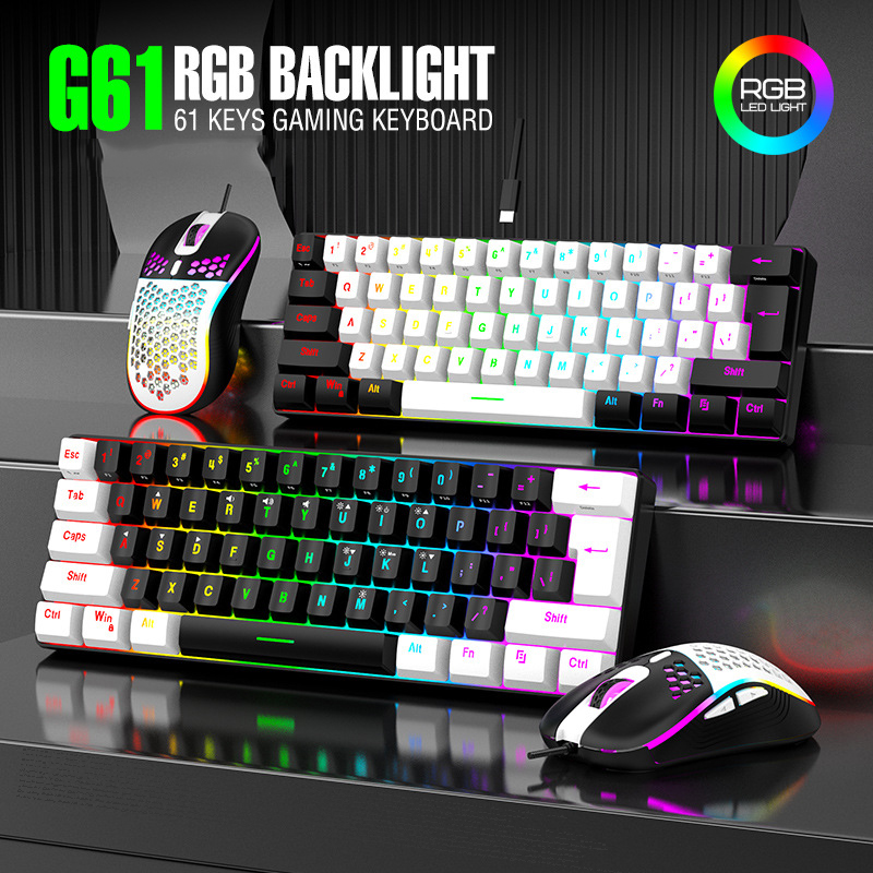 Gaming Keyboard And Mouse For Xbox - Комплекты клавиатуры и мыши 60% RGB