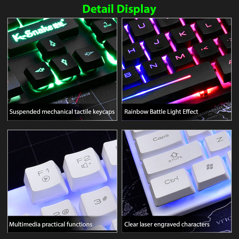 Набор клавиатуры и мыши KM320, – обзор и цена Gaming Keyboard And Mouse Combo