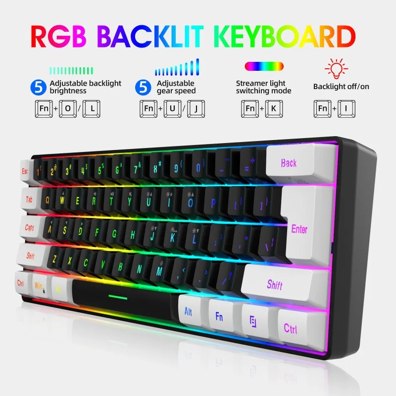 Комплект для геймеров: 60% кла – обзор и цена Gaming Keyboard And Mouse For Xbox