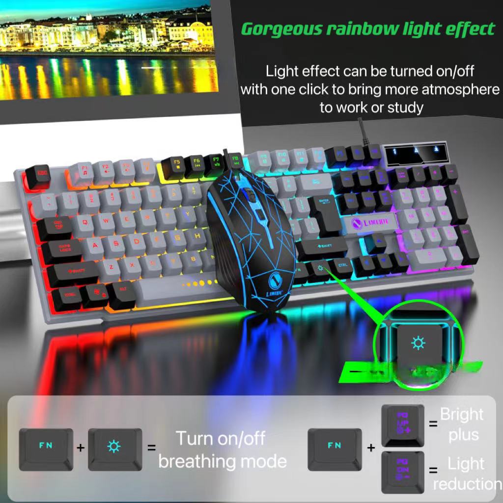 Набор проводной клавиатуры и м – обзор и цена Gaming Keyboard And Mouse For Xbox