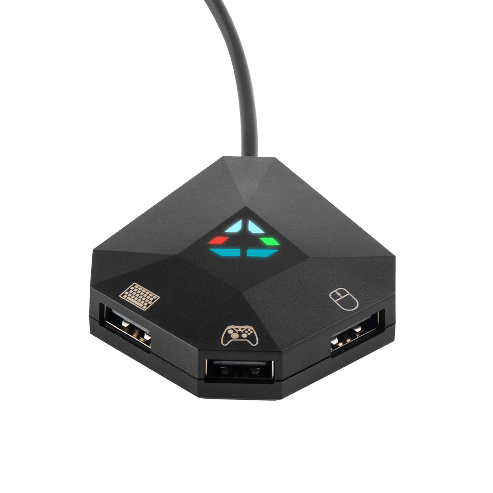 Игровой USB-адаптер-конвертер  – обзор и цена Gaming Keyboard And Mouse For Xbox
