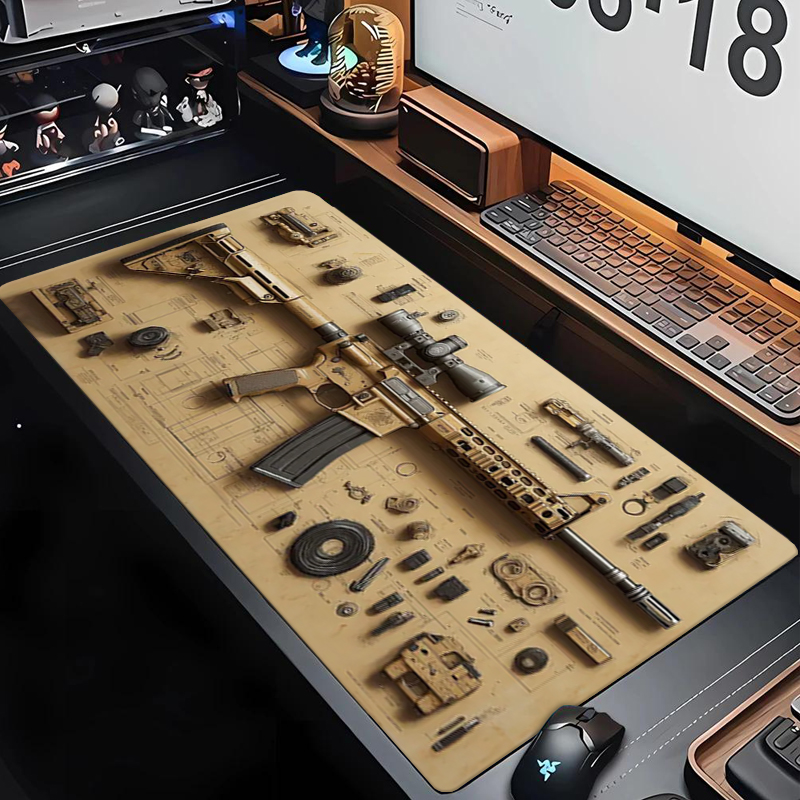 Мягкий игровой коврик для мыши – обзор и цена Gaming Keyboard Tactile