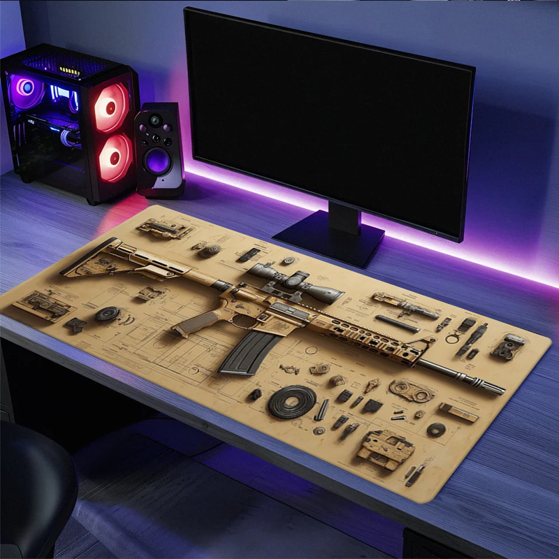 Мягкий игровой коврик для мыши – обзор и цена Gaming Keyboard Tactile