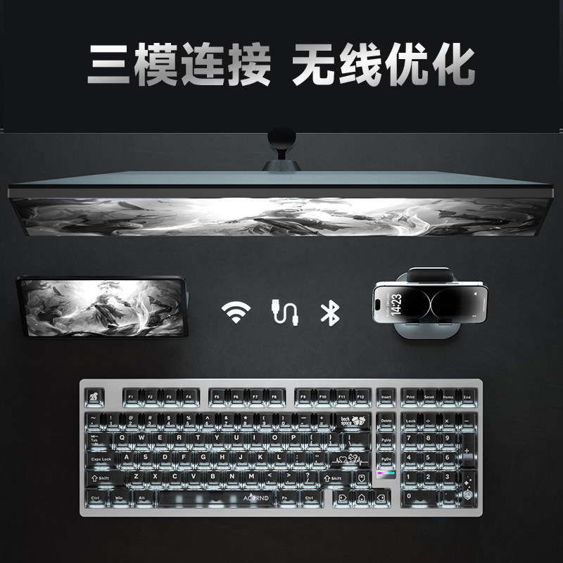 Беспроводная механическая клав – обзор и цена Gaming Keyboard Mechanical
