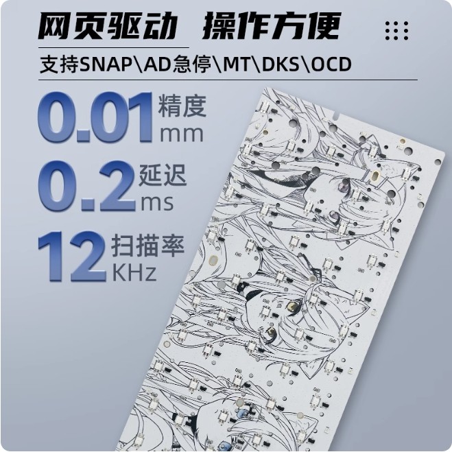 Плата для клавиатуры с эффекто – обзор и цена Hot Swap Pcb