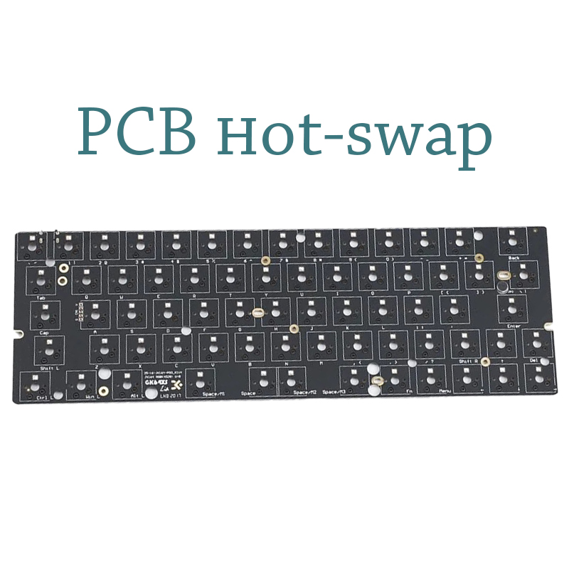 GK61X/XS GK64X/XS PCB механиче – обзор и цена Hot Swap Pcb
