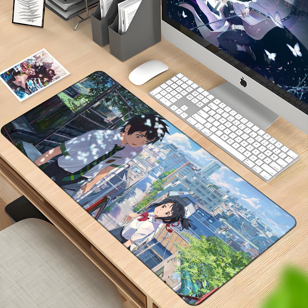 Аниме Your Name Коврик для мыш – обзор и цена Gaming Keyboard Name