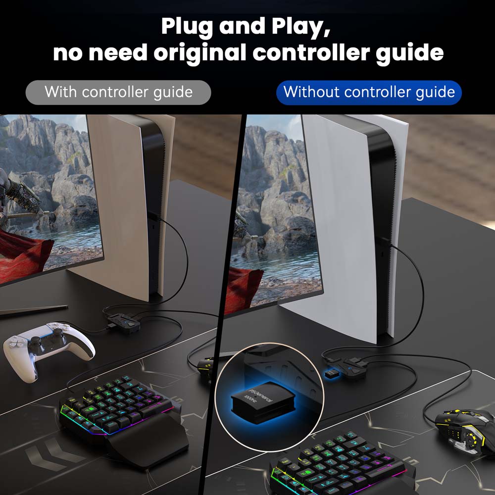Комбо-набор клавиатура и мышь  – обзор и цена Gaming Keyboard And Mouse Combo