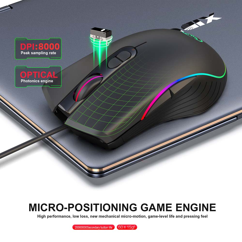 Комбо-набор клавиатура и мышь  – обзор и цена Gaming Keyboard And Mouse Combo