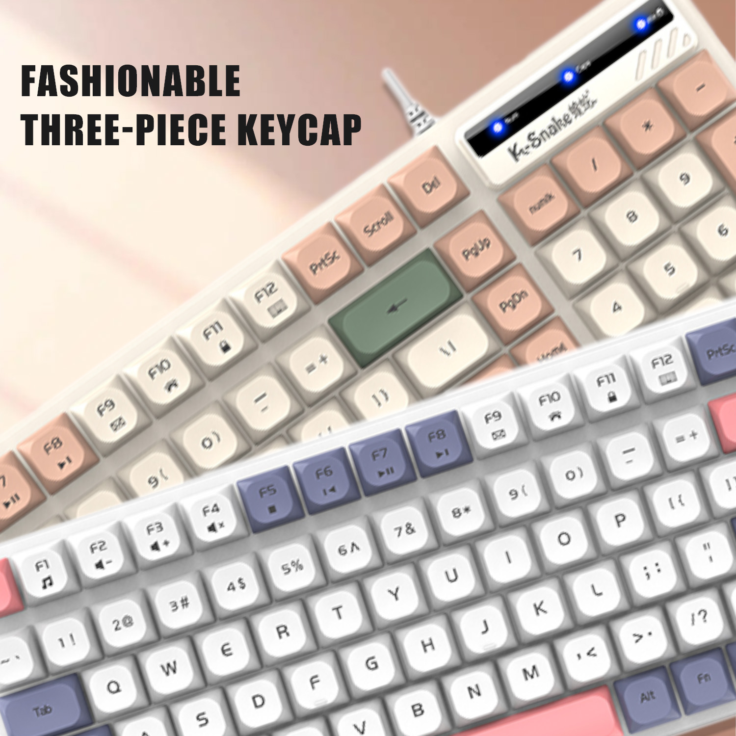 K-Snake KM100 Проводная модная – обзор и цена Gaming Keyboard And Mouse For Xbox