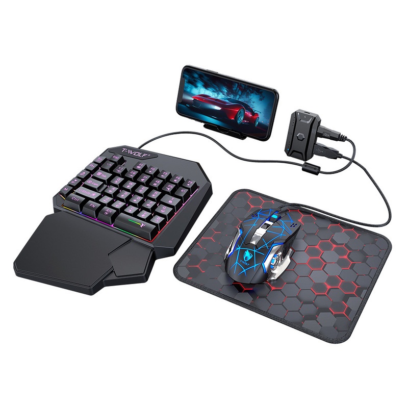 Игровой набор T-Wolf Tf950 5 в – обзор и цена Gaming Keyboard And Mouse For Xbox