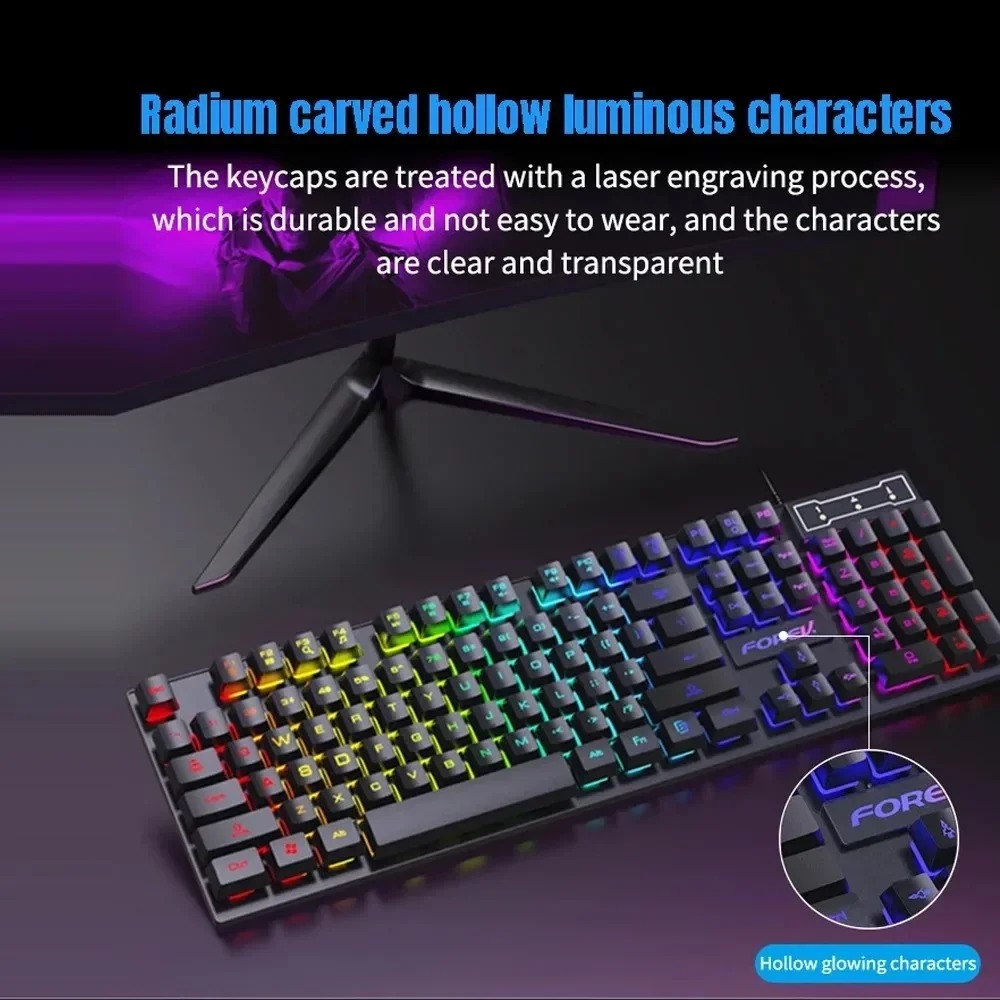 Механическая клавиатура Kebidu – обзор и цена Gaming Keyboard And Mouse For Xbox