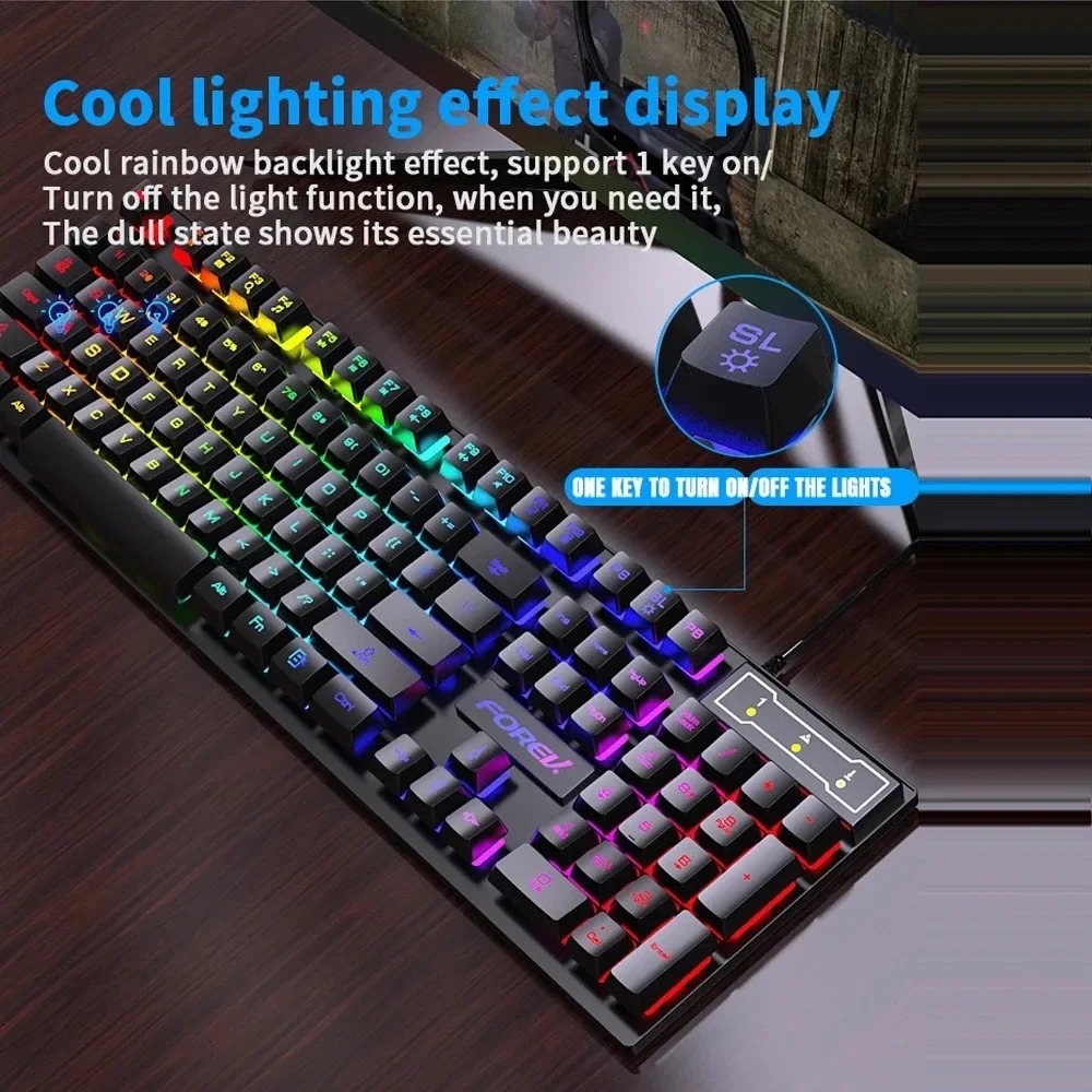 Механическая клавиатура Kebidu – обзор и цена Gaming Keyboard And Mouse For Xbox