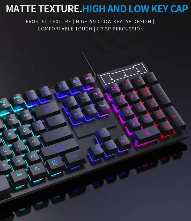 Механическая клавиатура Kebidu – обзор и цена Gaming Keyboard And Mouse For Xbox