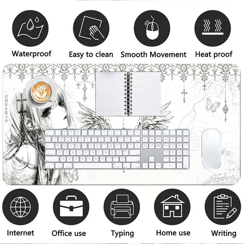 Кожаный коврик для мыши, черно – обзор и цена Gaming Keyboard Tactile