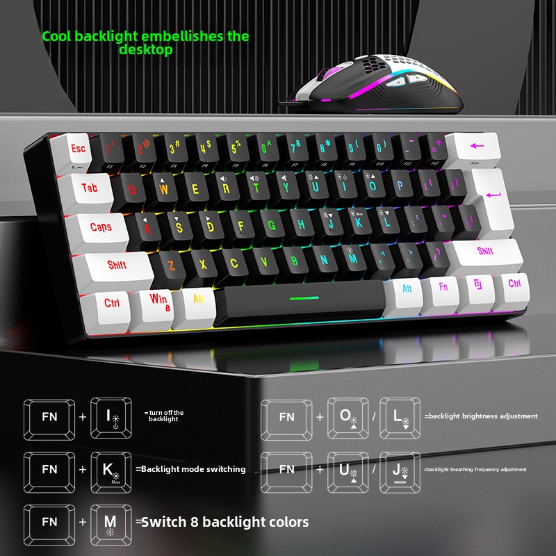 Комплекты клавиатуры и мыши 60 – обзор и цена Gaming Keyboard And Mouse For Xbox